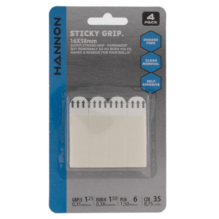 Hannon Sticky Grip (Pack of 4)