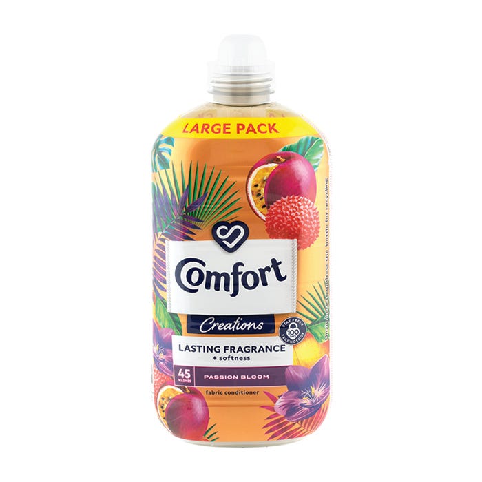 Comfort Fabric Conditioner - Passion Bloom - 45 Washes, 1350ml